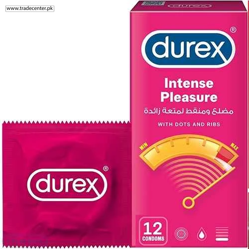 Durex Intense Pleasure Condoms 12 Pack