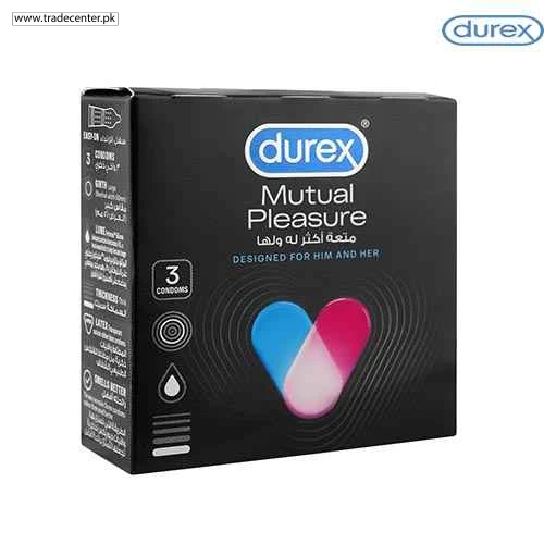 Durex Mutual Pleasure Condoms 3 Pack