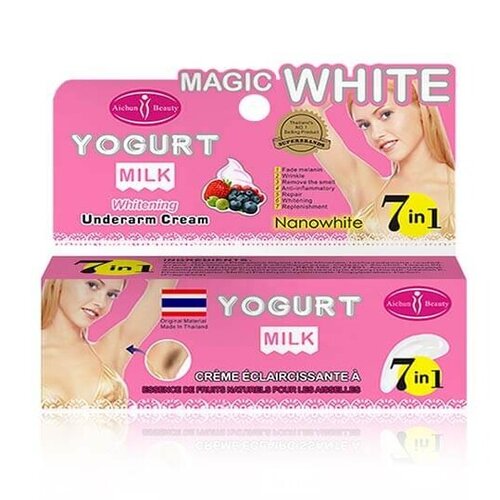 7 In 1 Underarm Magic White Yogurt Milk Cream 80g