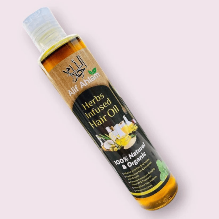 Alif Ahlam Herbs Infused Hair Oil