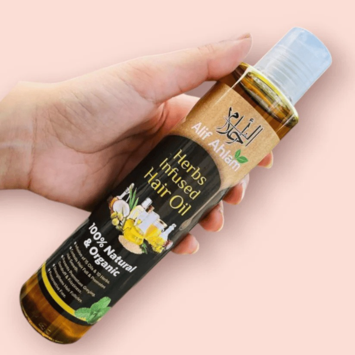 Alif Ahlam Herbs Infused Hair Oil