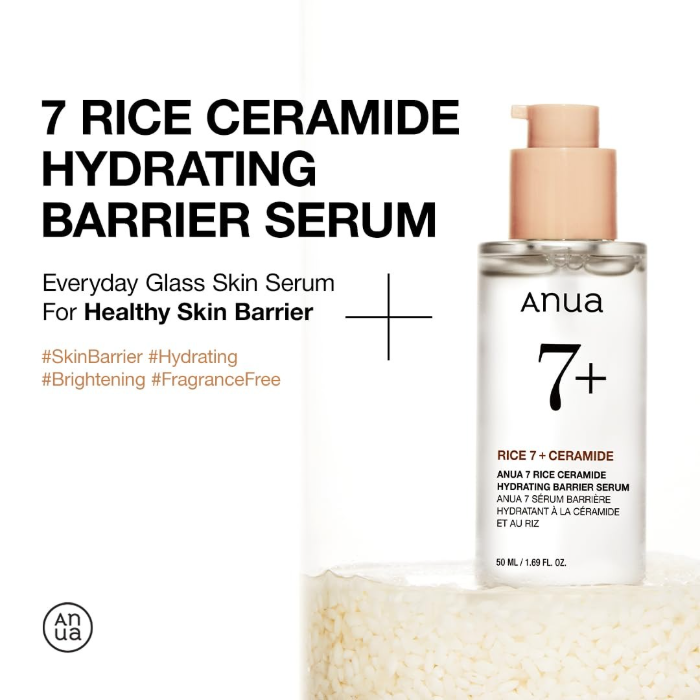 Anua Rice Ceramide 7 Hydrating Barrier Serum