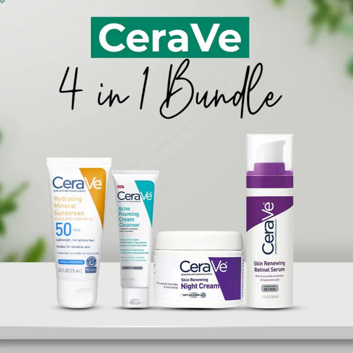 Cerave Skincare Kit 4 in 1