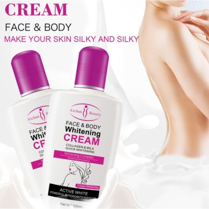 Face & Body Cream Collagen Milk Lotion