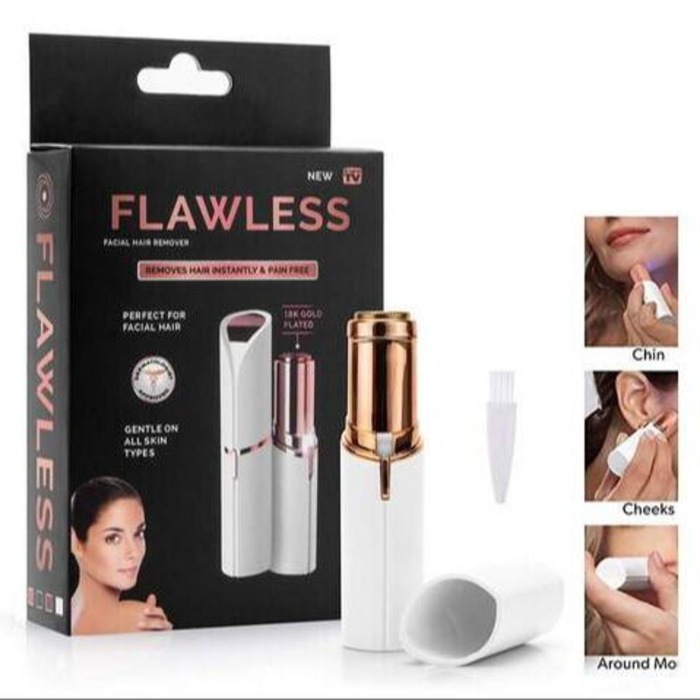 Flawless Removes Hair Instantly and Pain Free