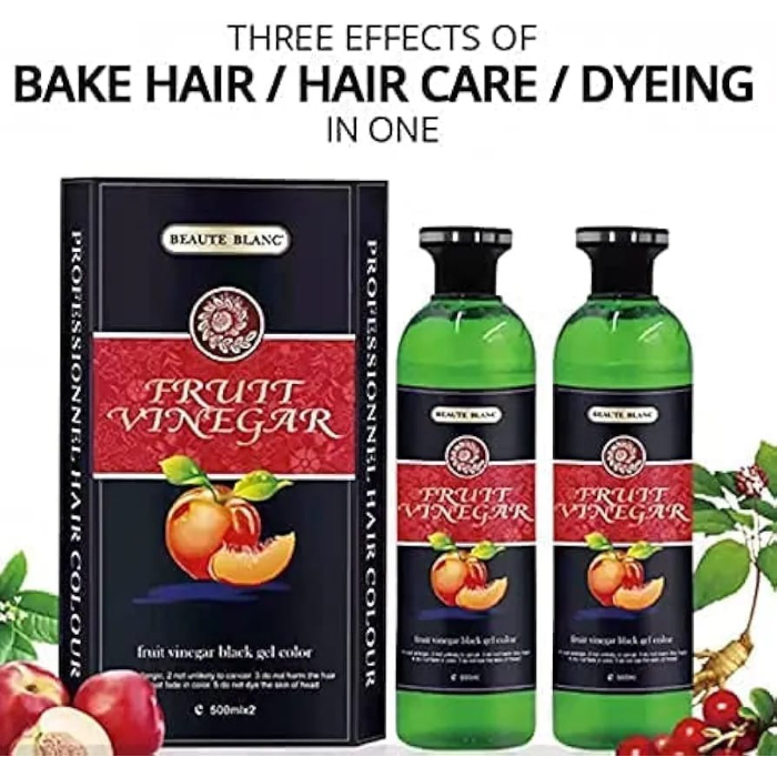 Fruit Vinegar Black Hair Gel