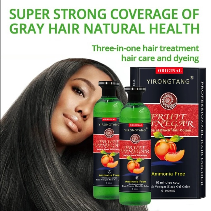 Fruit Vinegar Black Hair Gel