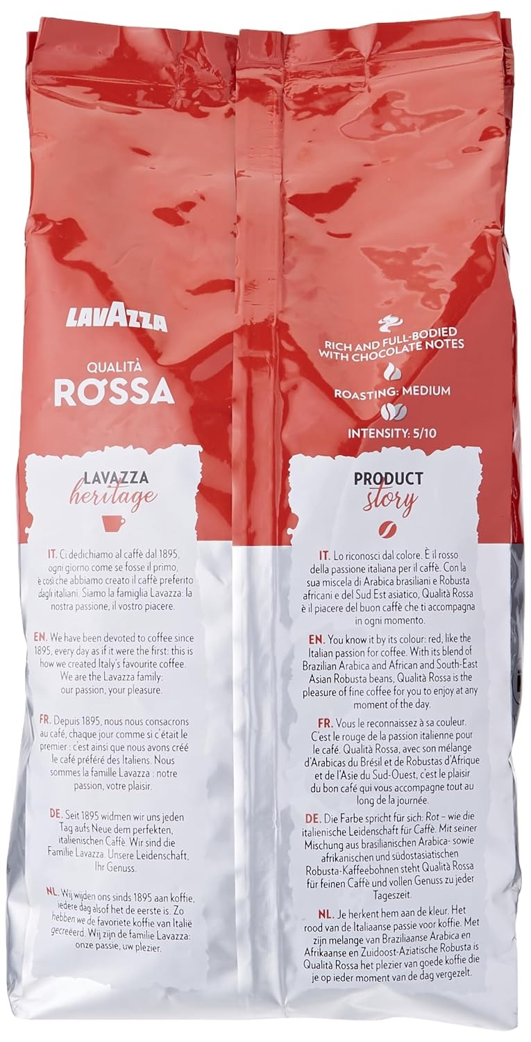 Lavazza Qualita Rossa Coffee Beans 1 KG