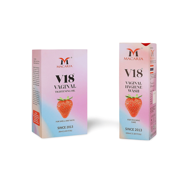 Macaria V18 Vaginal Tightening Oil & Wash