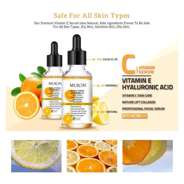 Muicin Shrink Pores Vitamin C Face Serum