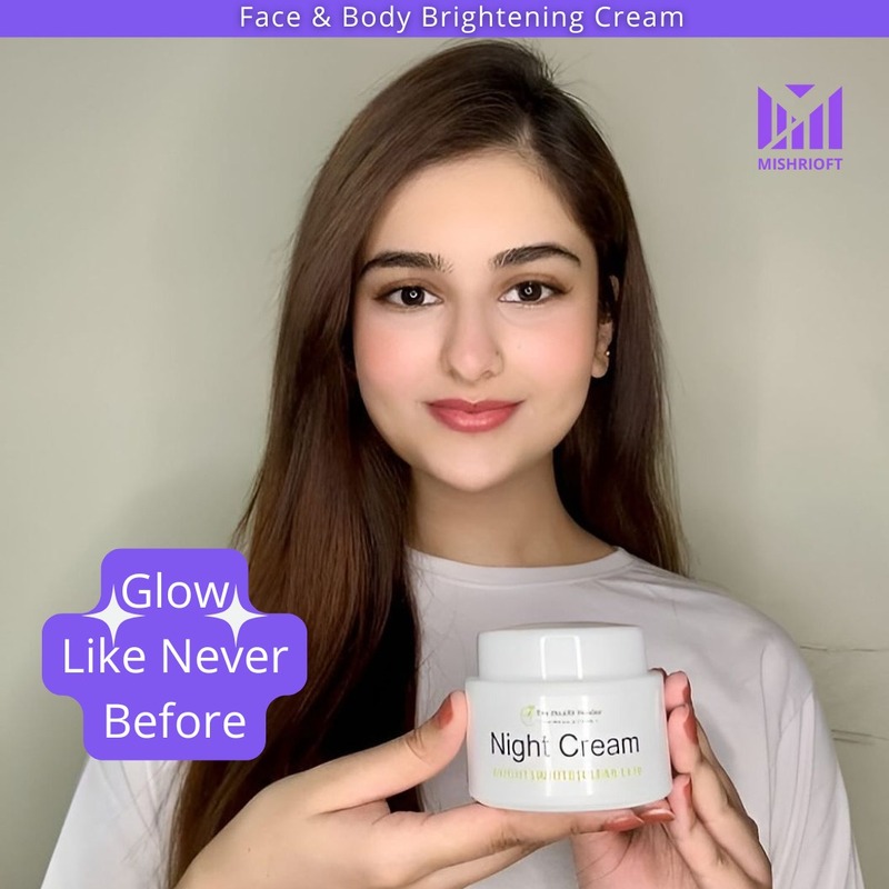 Night Cream Bright White Clear Skin