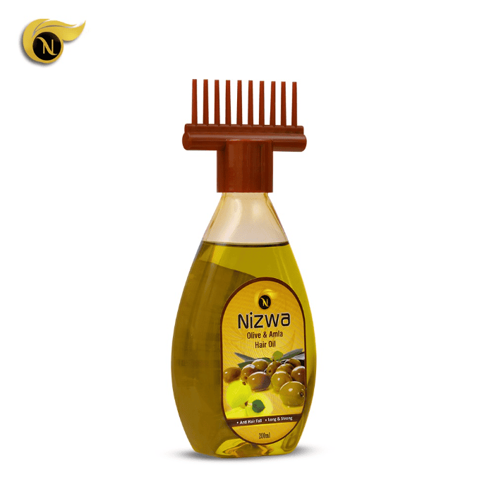 Nizwa Gold Olive and Amla Hair Oil - Shop Online Pakistan