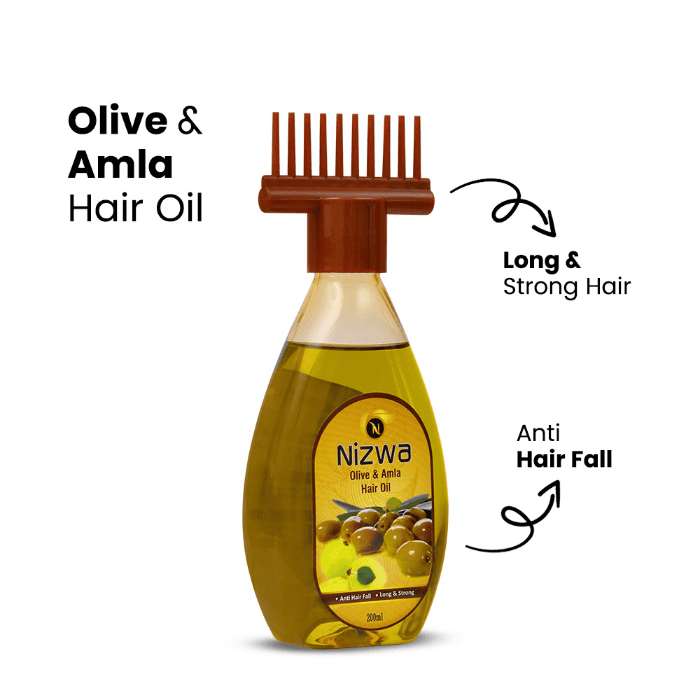 Nizwa Gold Olive and Amla Hair Oil - Shop Online Pakistan