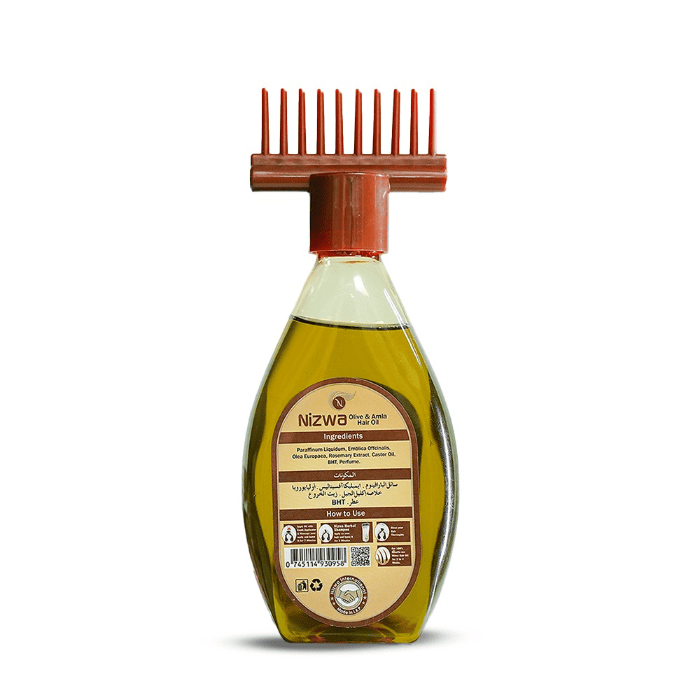 Nizwa Gold Olive and Amla Hair Oil - Shop Online Pakistan