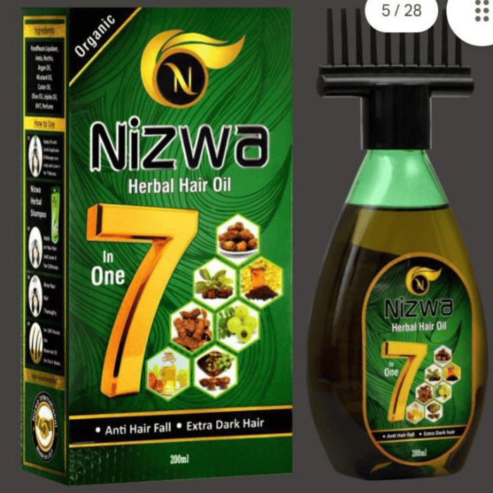 Nizwa Hair Oil 7 in One - Shop Online Pakistan