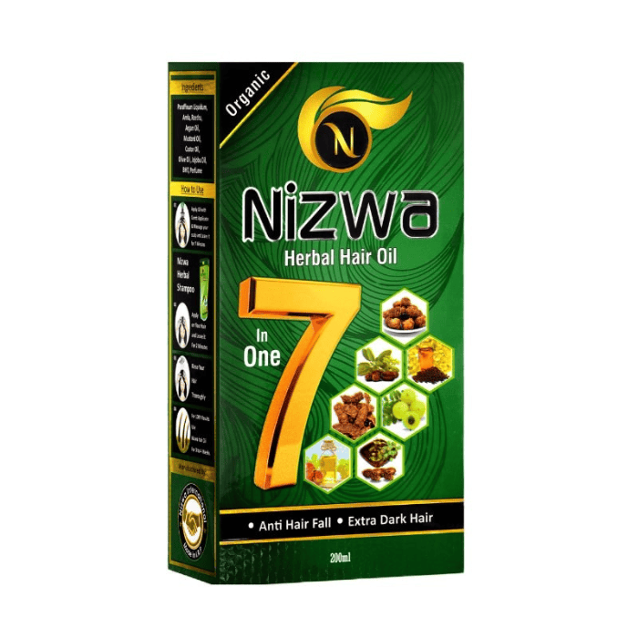 Nizwa Hair Oil 7 in One - Shop Online Pakistan