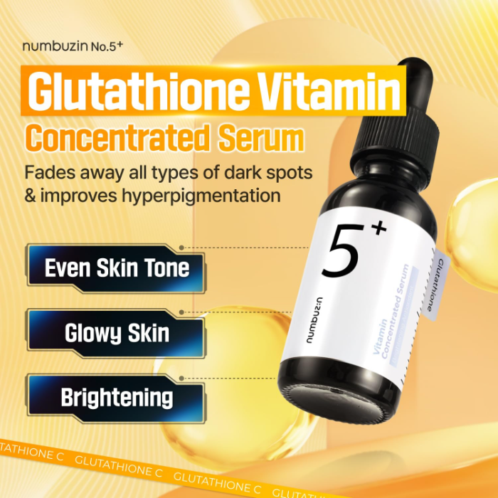 Numbuzin No.5 Glutathione Vitamin Concentrated Serum