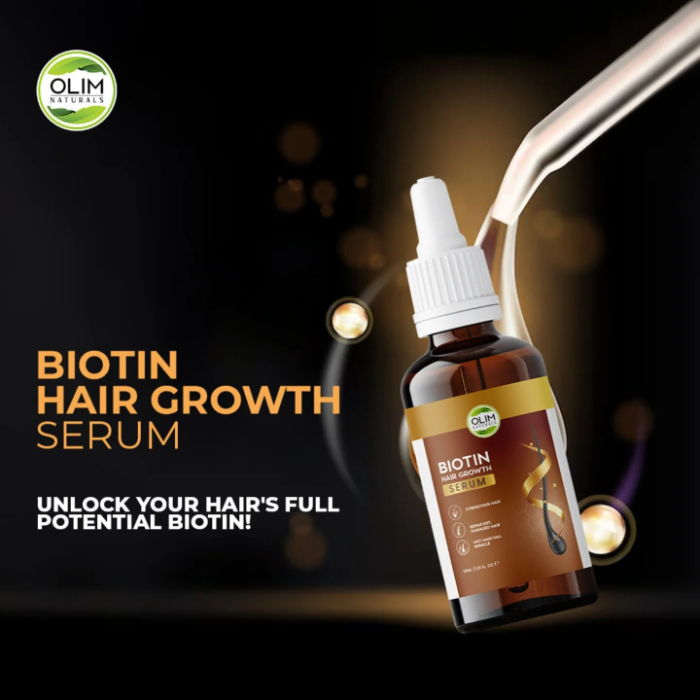 Olim Naturals Biotin Hair Growth Serum