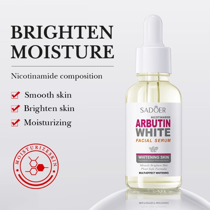 Sadoer Arbutin Nicotinamide Brightening Face Serum