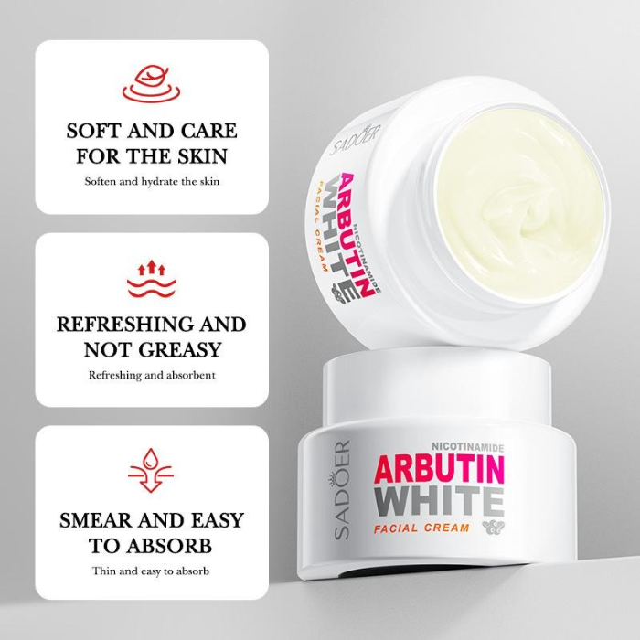 Sadoer Nicotinamide Arbutin White Facial Cream