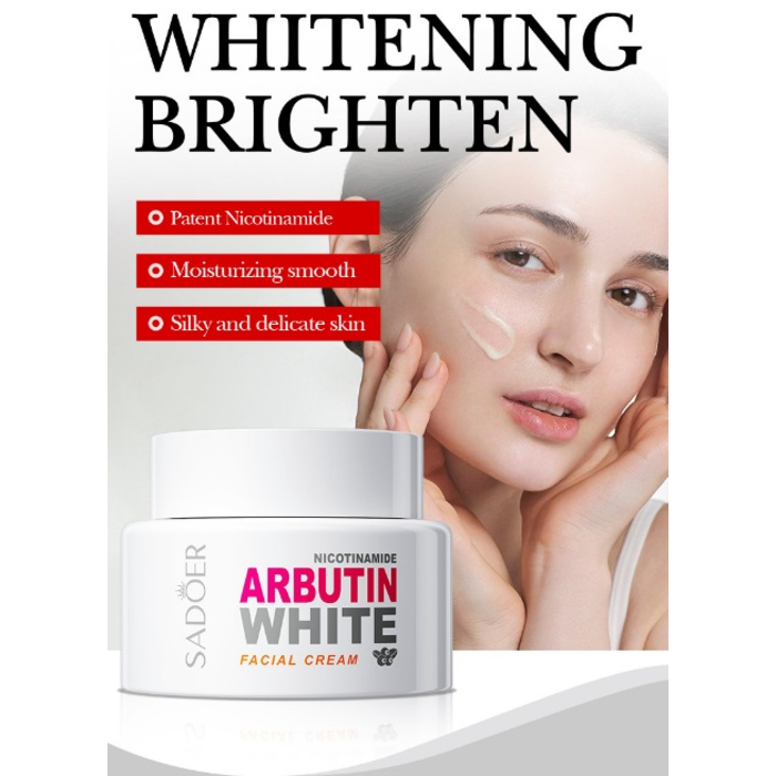 Sadoer Nicotinamide Arbutin White Facial Cream