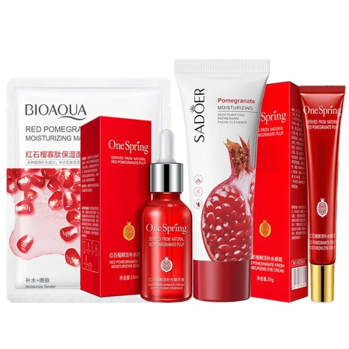 Sadoer Red Pomegranate 4 in 1 Skin Care