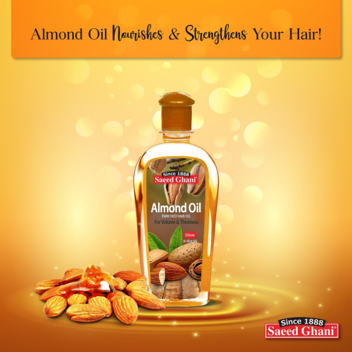 Saeed Ghani Almond Oil