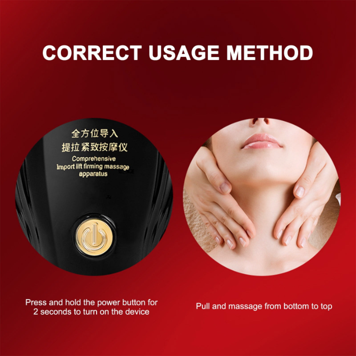 Skin Firming Wrinkle Device Face and Neck Massage & Vibration