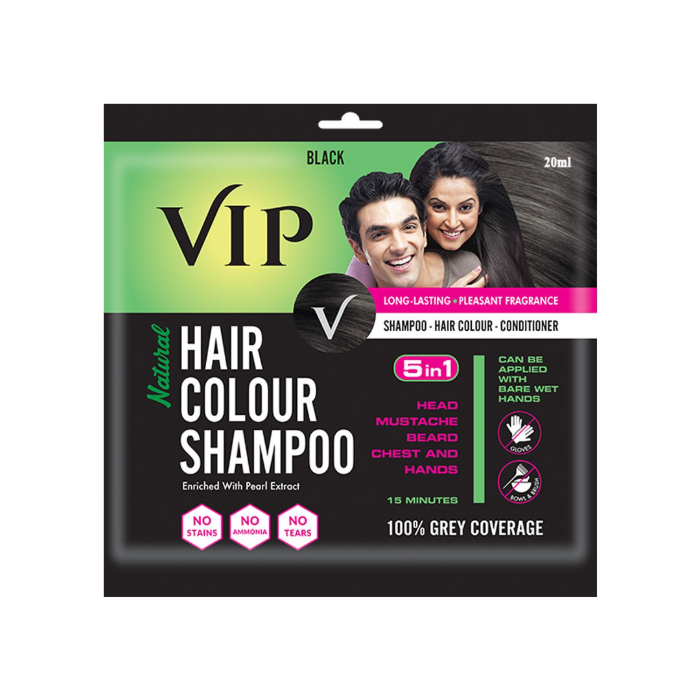 Vip Hair Colour Shampoo 20Ml