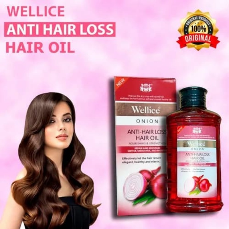 Wellice Onion Anti-Hair Loss Hair Oil Nourishing