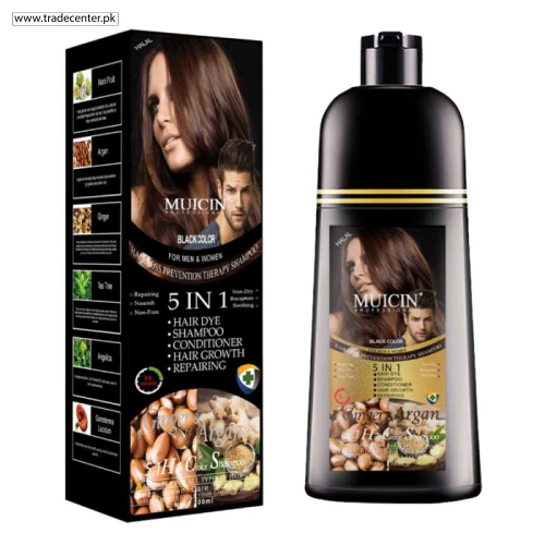 Muicin 5 In 1 Hair Color Shampoo in Pakistan